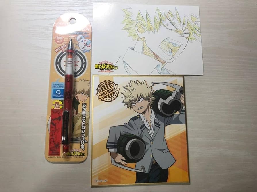 ヒロアカ 爆豪勝己　グッズセット　画像3枚 ヒロアカ 爆豪勝己グッズセット画像3枚